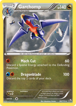 Garchomp #96 from Legendary Treasures