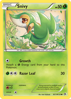 Snivy #RC1 from Legendary Treasures