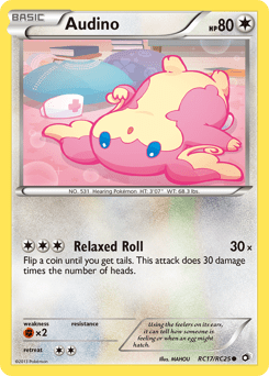 Audino #RC17 from Legendary Treasures