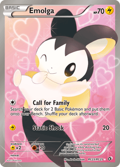 Emolga #RC23 from Legendary Treasures