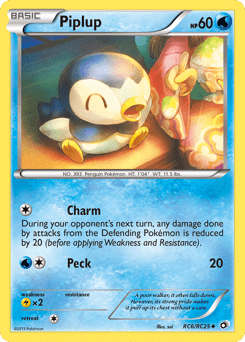 Piplup #RC6 from Legendary Treasures