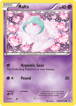 Ralts #RC8 from Legendary Treasures