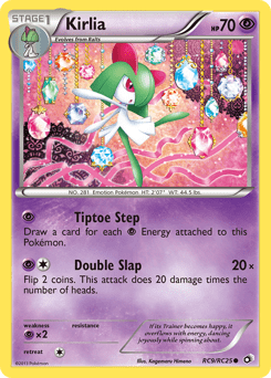 Kirlia #RC9 from Legendary Treasures