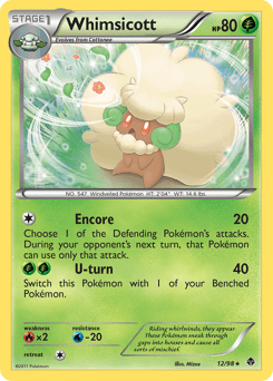 Whimsicott #12 by Mizue