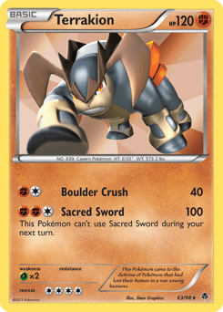 Terrakion #63 from Emerging Powers