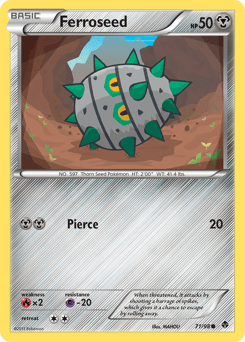 Ferroseed #71 by MAHOU