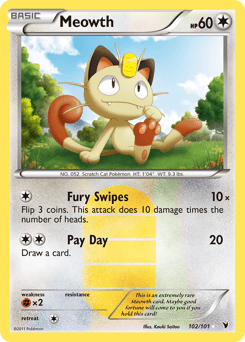 Meowth #102 by Kouki Saitou