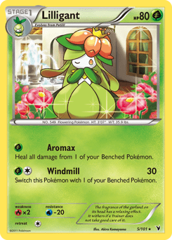 Lilligant #5 by Akira Komayama