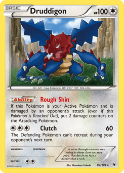 Druddigon #89 by Masakazu Fukuda