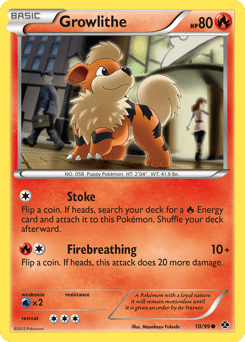Growlithe #10 from Next Destinies