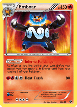 Emboar #100 from Next Destinies