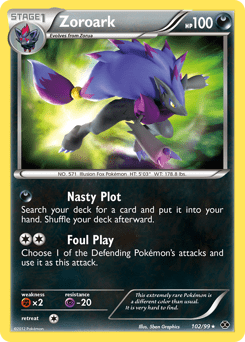 Zoroark #102 from Next Destinies