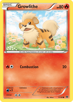 Growlithe #11 by Mizue