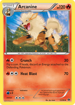 Arcanine #13 from Next Destinies