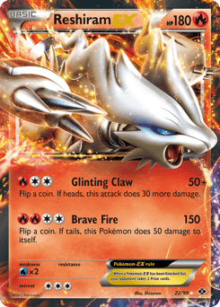 Reshiram-EX #22 by Shizurow