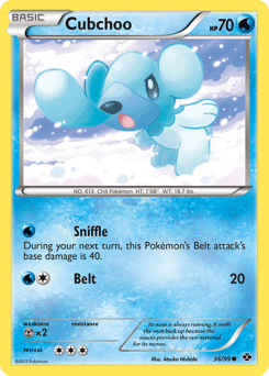Cubchoo #36 from Next Destinies