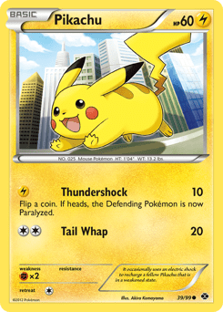 Pikachu #39 from Next Destinies