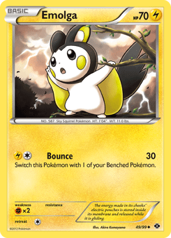 Emolga #49 from Next Destinies