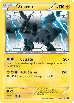 Zekrom #50 from Next Destinies