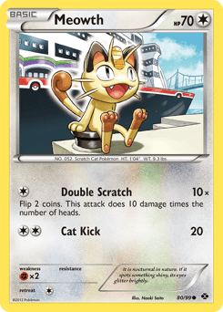 Meowth #80 from Next Destinies