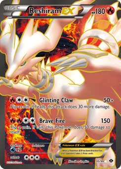 Reshiram-EX #95 from Next Destinies