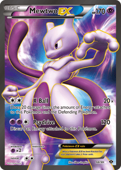 Mewtwo-EX #98 from Next Destinies