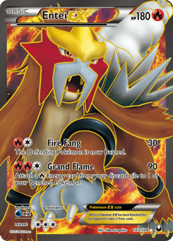 Entei-EX #103 from Dark Explorers