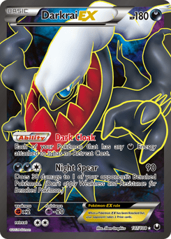 Darkrai-EX #107 from Dark Explorers