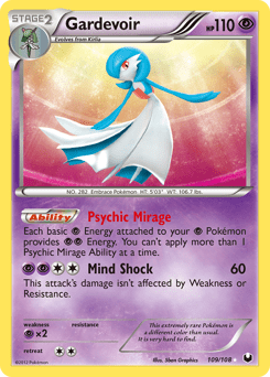 Gardevoir #109 from Dark Explorers