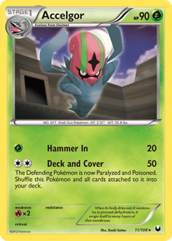 Accelgor #11 from Dark Explorers