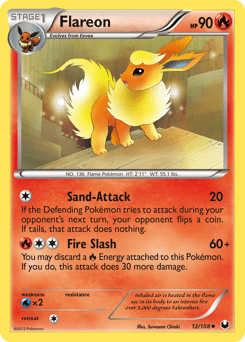 Flareon #12 from Dark Explorers