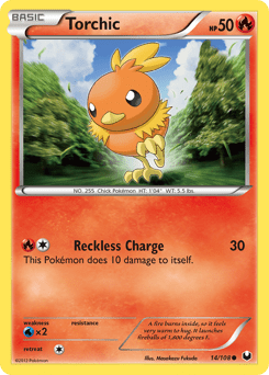Torchic #14 from Dark Explorers