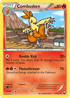 Combusken #16 from Dark Explorers