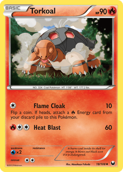 Torkoal #18 from Dark Explorers
