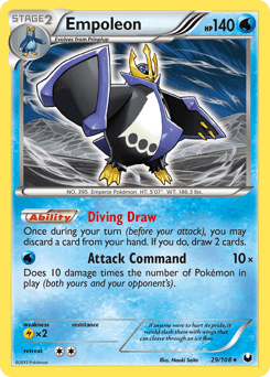 Empoleon #29 from Dark Explorers