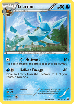 Glaceon #30 from Dark Explorers