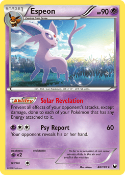 Espeon #48 from Dark Explorers