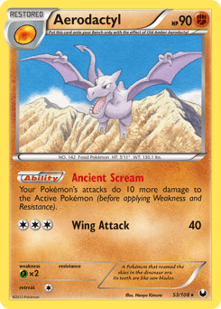 Aerodactyl #53 from Dark Explorers