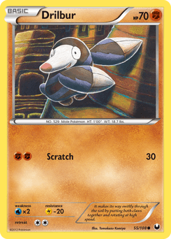 Drilbur #55 from Dark Explorers