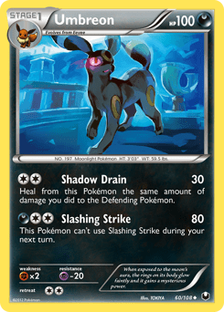 Umbreon #60 from Dark Explorers