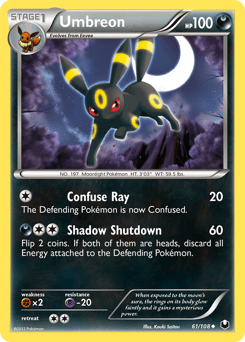 Umbreon #61 from Dark Explorers