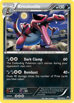 Krookodile #66 from Dark Explorers