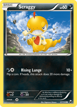Scraggy #67 from Dark Explorers