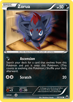 Zorua #69 from Dark Explorers