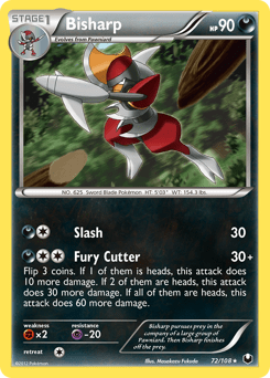 Bisharp #72 from Dark Explorers