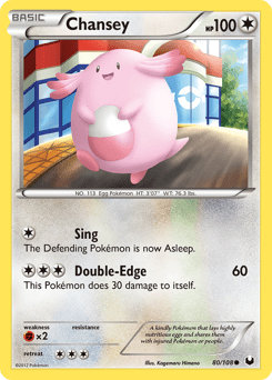 Chansey #80 from Dark Explorers