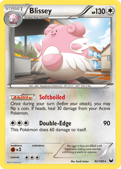 Blissey #82 from Dark Explorers