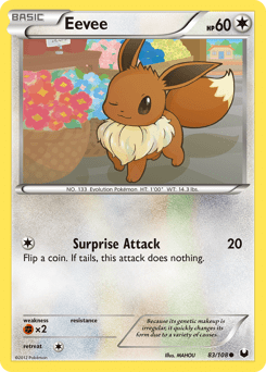 Eevee #83 from Dark Explorers