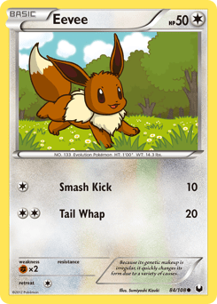 Eevee #84 from Dark Explorers