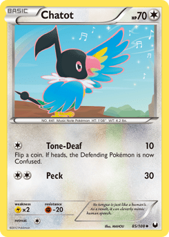 Chatot #85 from Dark Explorers